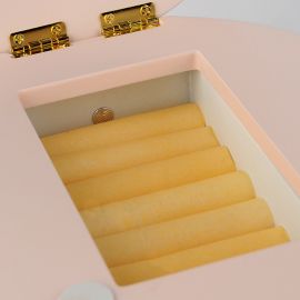 Modern Yuvarlak Dönen Takı Kutusu