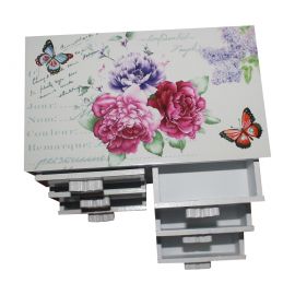 Kelebek Desenli Takı Kutusu