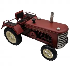 Metal Vintage Dekoratif Traktör Maketi - Nostaljik Ev / Ofis Dekoru