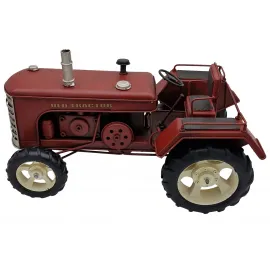 Metal Vintage Dekoratif Traktör Maketi - Nostaljik Ev / Ofis Dekoru