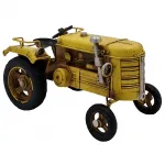 Dekoratif Antika Görünümlü Metal Traktör Maketi