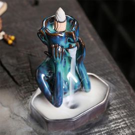 Body Art Seramik Geri Akış Şelale Tütsülük