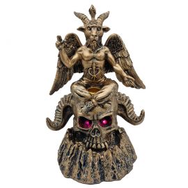 Baphomet LED Işıklı Polyester Geri Akış Tütsü Şelalesi