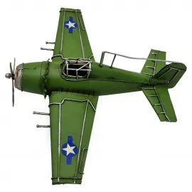 Zero Fighter Dekoratif Metal Uçak