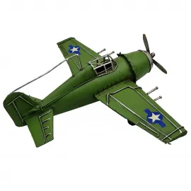 Zero Fighter Dekoratif Metal Uçak