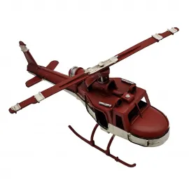 Dekoratif Metal Helikopter
