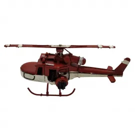 Dekoratif Metal Helikopter