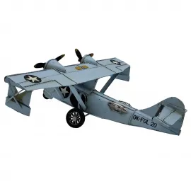 Dekoratif Metal Uçak Consolidated PBY Catalina Deniz Uçağı