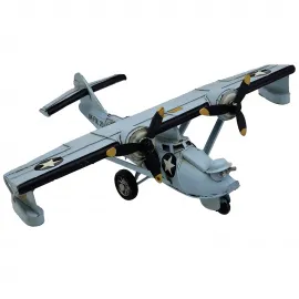 Dekoratif Metal Uçak Consolidated PBY Catalina Deniz Uçağı