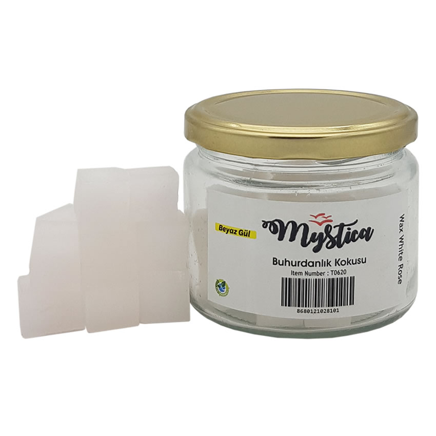 Beyaz Gül White Rose Wax Buhurdanlık Kokusu