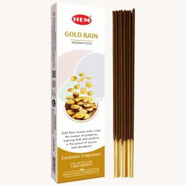 HEM Gold Rain Altın Yağmuru Organik Tütsü Çubukları