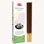 Hem White Sage Beyaz Adaçayı Organik Tütsü Çubukları