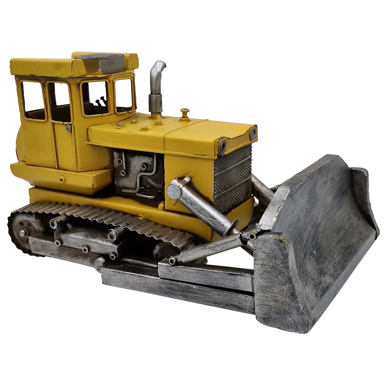 Dekoratif Metal Dozer Kepçe Endüstriyel İş Makinesi Dekoratif Metal Dozer Kepçe Endüstriyel İş Makinesi