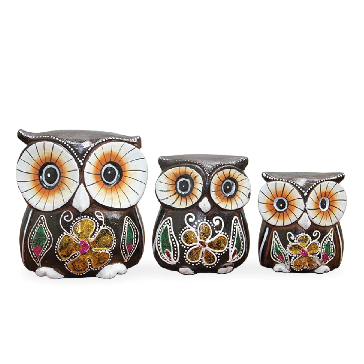 El Yapımı Ahşap Dekoratif Baykuş Figürleri Koleksiyonu | 7-8-10 cm Boyutlarında Şık Ev ve Ofis Dekoru El Yapımı Ahşap Dekoratif Baykuş Figürleri Koleksiyonu | 7-8-10 cm Boyutlarında Şık Ev ve Ofis Dekoru