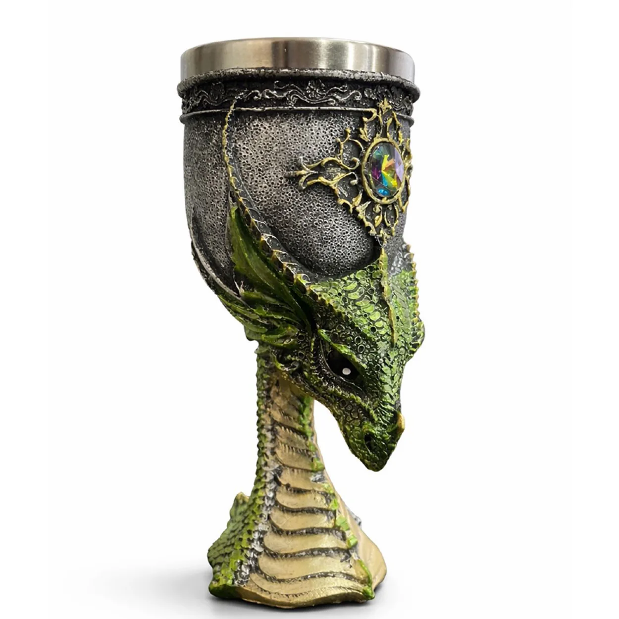 Fantastik Ejderha Tasarımı 3D Kabartmalı Paslanmaz Çelik Kadeh | Gotik Dekoratif Bardak Fantastik Ejderha Tasarımı 3D Kabartmalı Paslanmaz Çelik Kadeh | Gotik Dekoratif Bardak