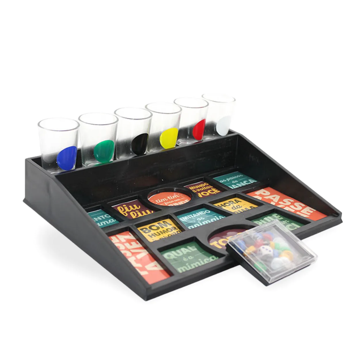 Arkadaşlarla Eğlenceye Özel Renkli Shot Bardaklı Yetişkin Parti İçme Oyunu Seti Arkadaşlarla Eğlenceye Özel Renkli Shot Bardaklı Yetişkin Parti İçme Oyunu Seti