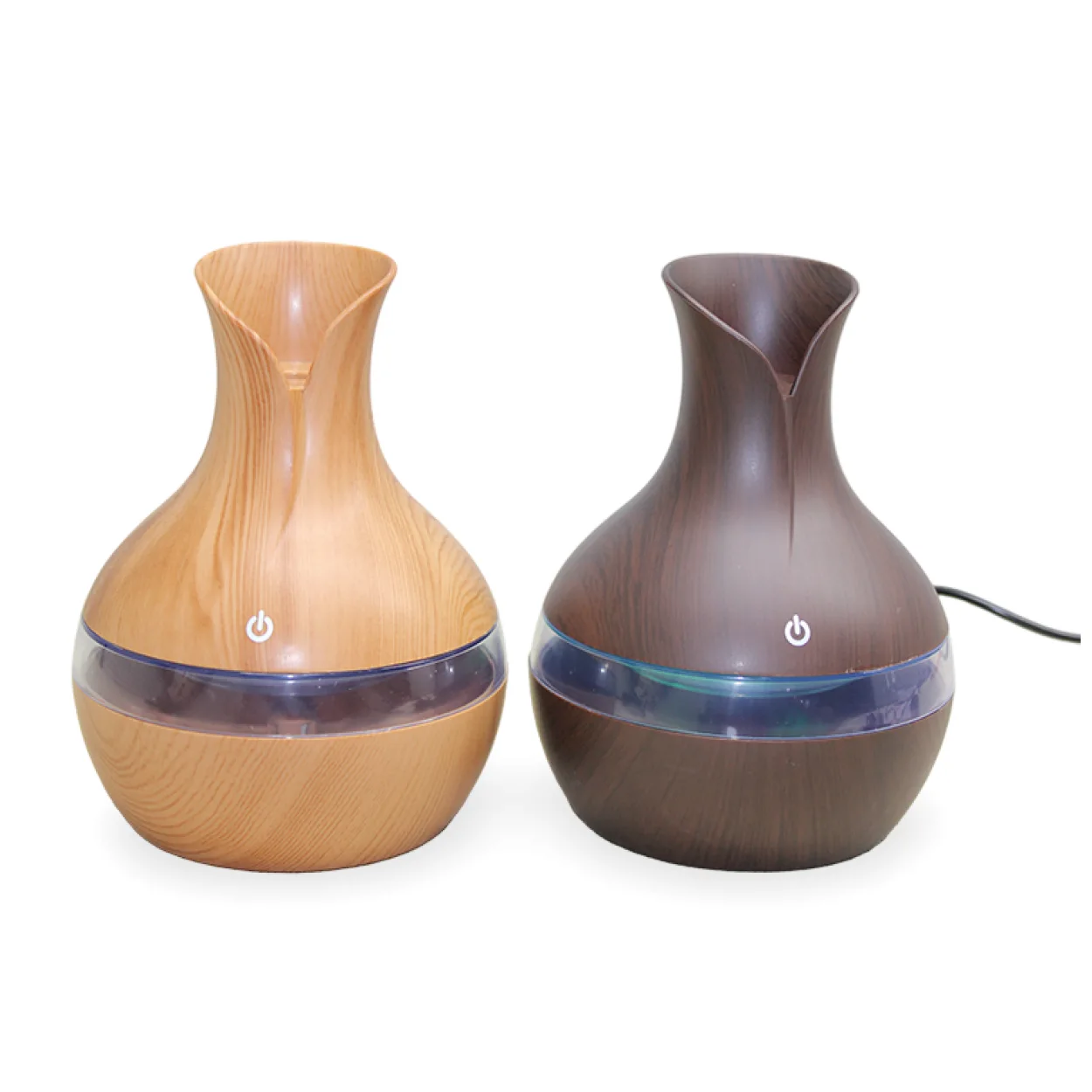 Şık Ahşap Desenli LED Işıklı USB Buhurdanlık & Mini Aroma Difüzör - 14 cm Şık Ahşap Desenli LED Işıklı USB Buhurdanlık & Mini Aroma Difüzör - 14 cm