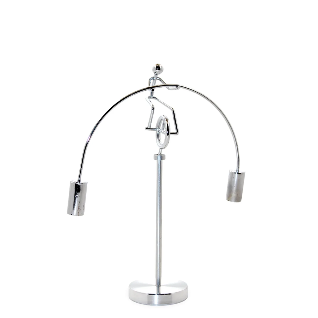 Modern Tasarım Metal Newton Denge Adam Dekoratif Obje – Ev ve Ofis İçin Sonsuz Denge Figürü Modern Tasarım Metal Newton Denge Adam Dekoratif Obje – Ev ve Ofis İçin Sonsuz Denge Figürü