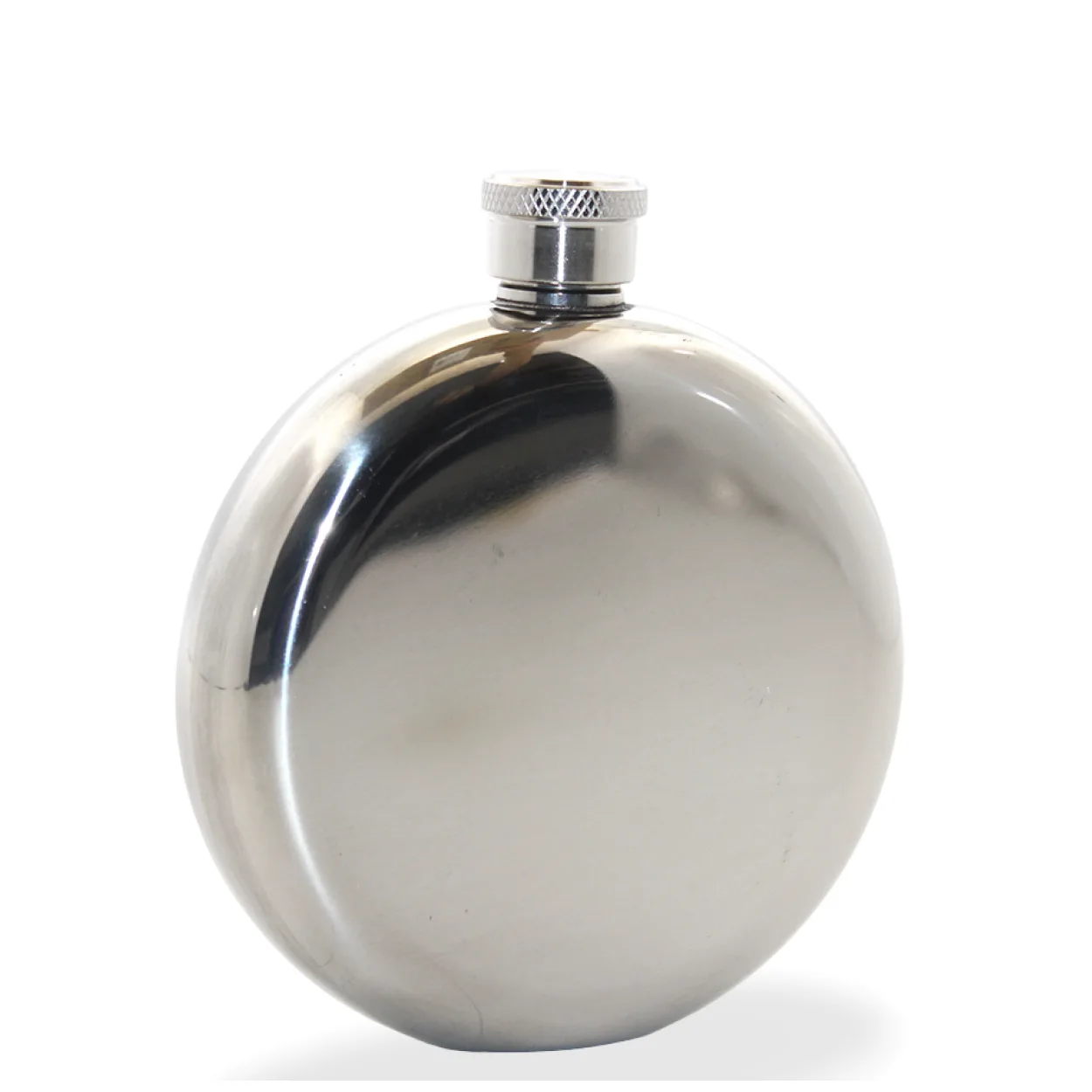 Zarif Paslanmaz Çelik Yuvarlak Cep Matarası 5 Oz – Seyahat İçin Şık ve Kompakt İçecek Şişesi Zarif Paslanmaz Çelik Yuvarlak Cep Matarası 5 Oz – Seyahat İçin Şık ve Kompakt İçecek Şişesi