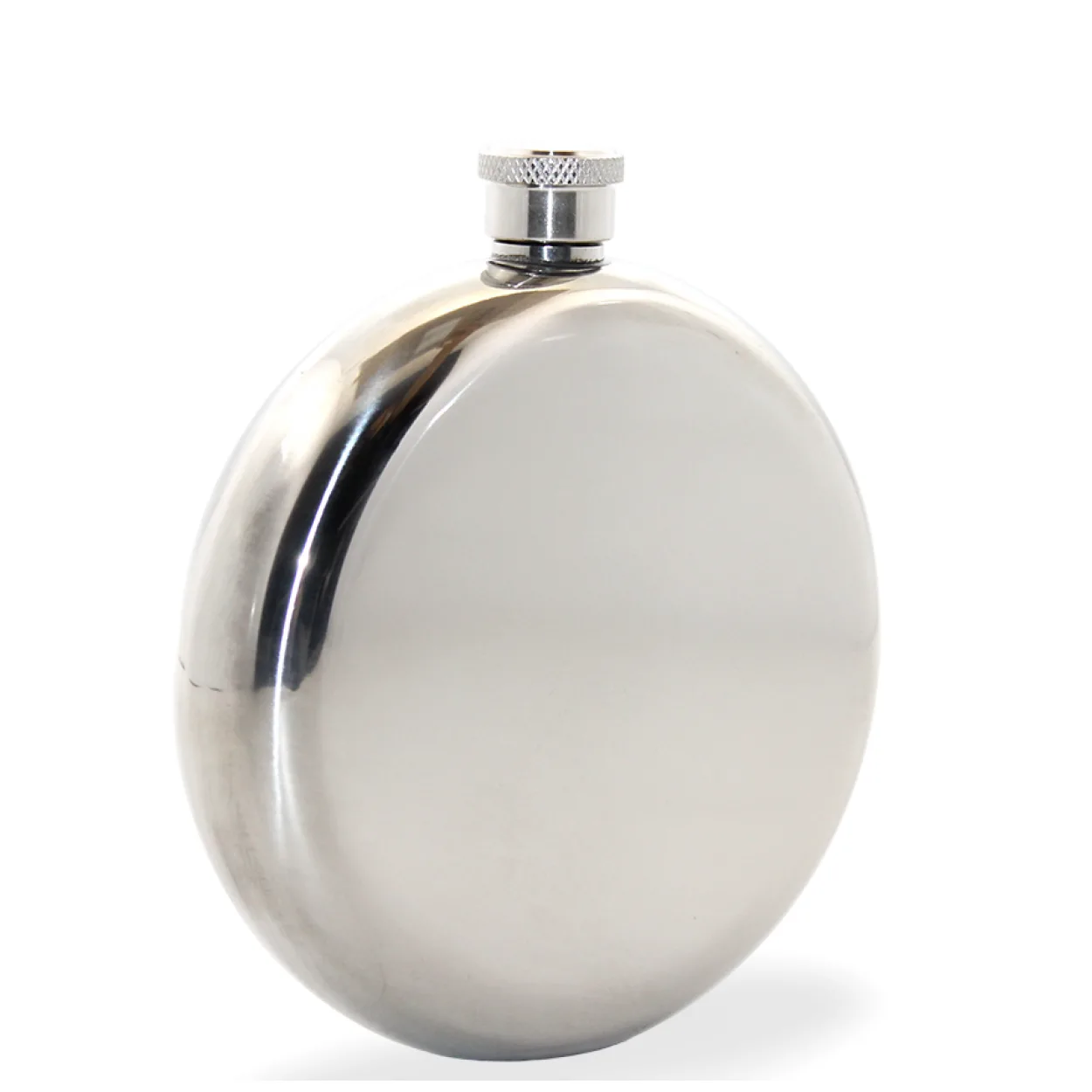 Zarif Paslanmaz Çelik Yuvarlak Cep Matarası 8 Oz - Dayanıklı, Şık ve Taşınabilir İçki Matarası Zarif Paslanmaz Çelik Yuvarlak Cep Matarası 8 Oz - Dayanıklı, Şık ve Taşınabilir İçki Matarası