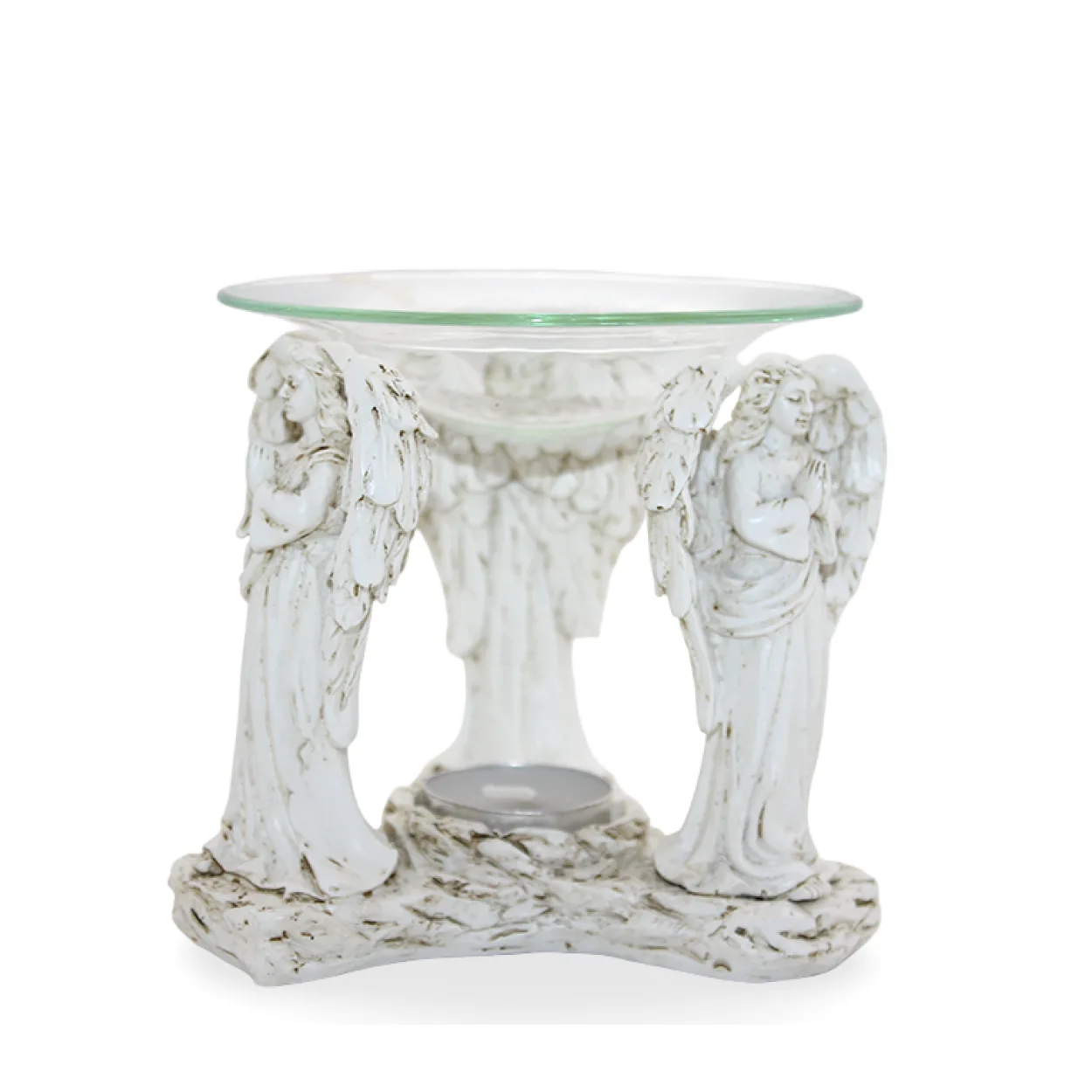 Zarif Melekli Polyester Buhurdanlık: Dekoratif Mum Isıtıcı ve Esansiyel Yağ Difüzörü Zarif Melekli Polyester Buhurdanlık: Dekoratif Mum Isıtıcı ve Esansiyel Yağ Difüzörü