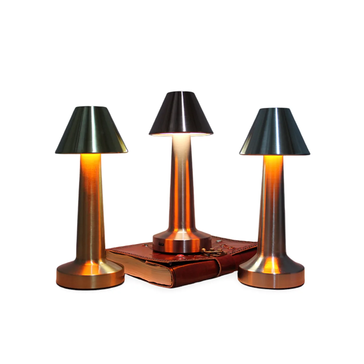 Modern Dokunmatik LED Masa Lambası | Şarjlı & Kablosuz Metal Dekoratif Kısılabilir Ambiyans Lambası Modern Dokunmatik LED Masa Lambası | Şarjlı & Kablosuz Metal Dekoratif Kısılabilir Ambiyans Lambası