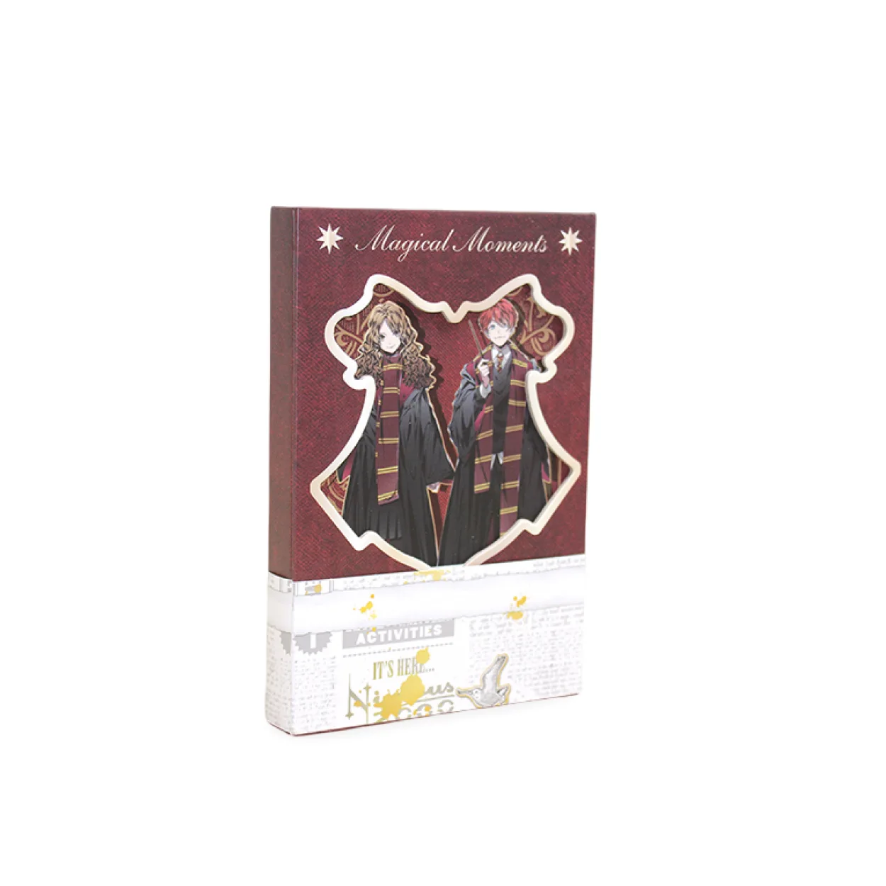 Harry Potter Magical Moments Hogwarts Temalı Deri Not Defteri - Hermione & Ron Tasarımlı Harry Potter Magical Moments Hogwarts Temalı Deri Not Defteri - Hermione & Ron Tasarımlı