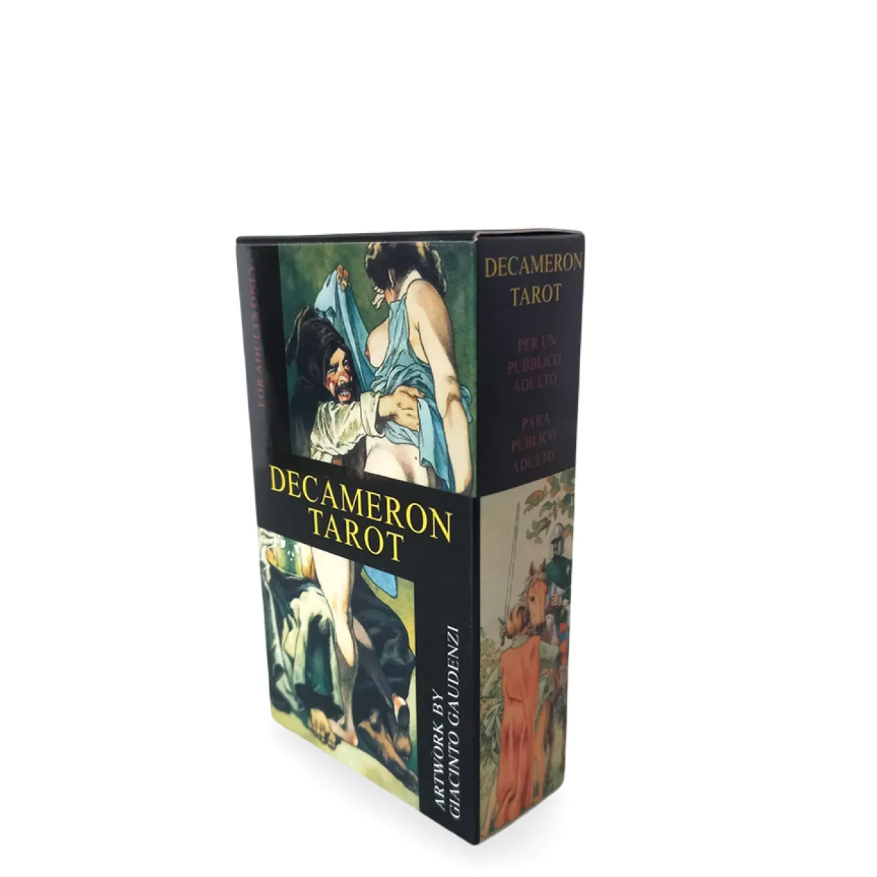 Decameron Yetişkin Temalı Tarot Destesi: Sanatsal ve Gizemli Kehanet Kartları Decameron Yetişkin Temalı Tarot Destesi: Sanatsal ve Gizemli Kehanet Kartları