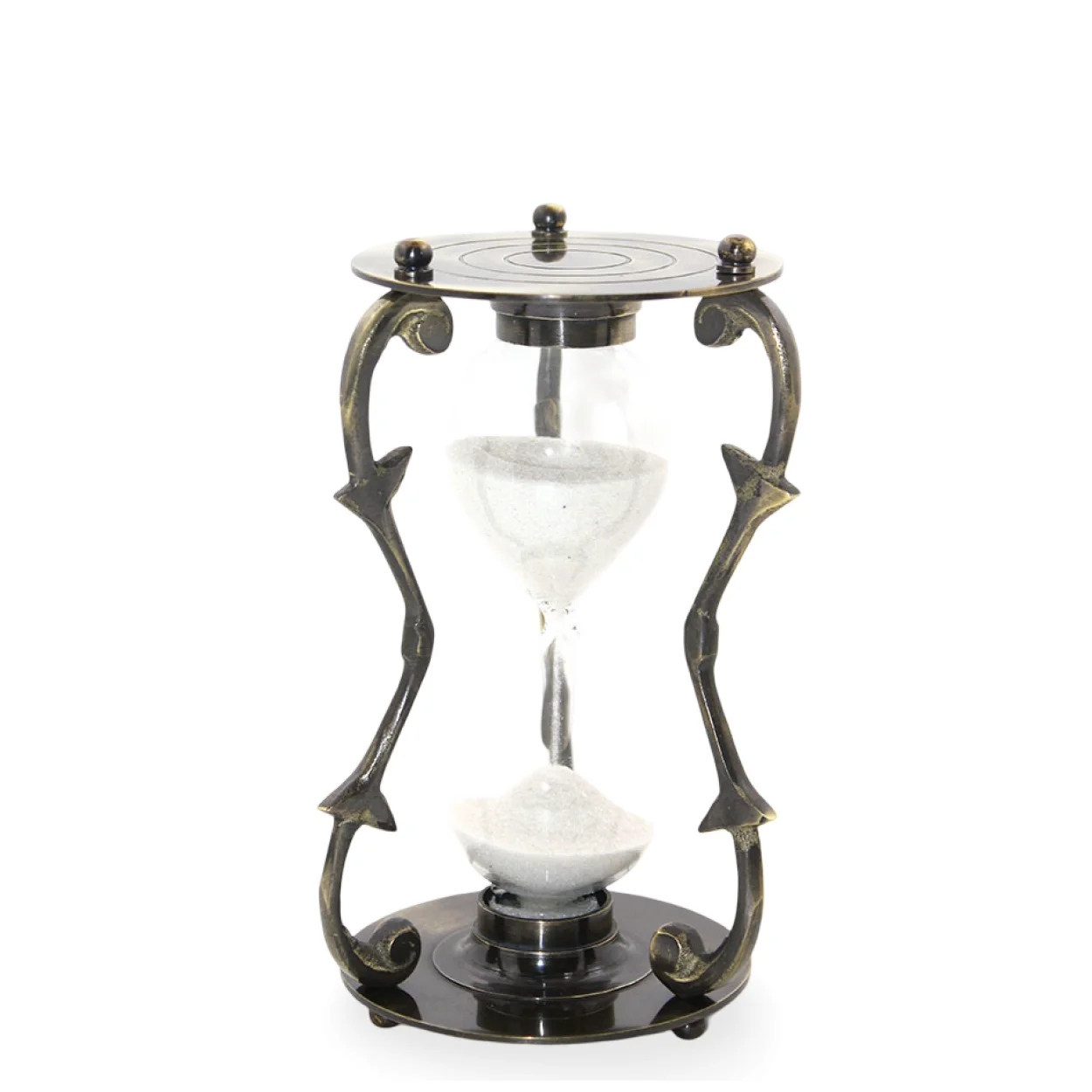 Antik Pirinç Kum Saati 14 Cm | Retro Dekoratif Zamanlayıcı | El Yapımı Otantik Hediyelik Antik Pirinç Kum Saati 14 Cm | Retro Dekoratif Zamanlayıcı | El Yapımı Otantik Hediyelik