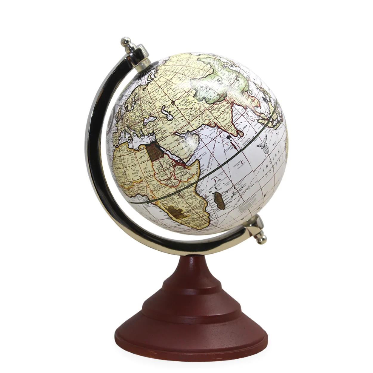 Vintage Rustik Dünya Küre Masaüstü Dekorasyon Figürü | Antik Görünümlü Öğrenci Ofis Ev Hediyesi Vintage Rustik Dünya Küre Masaüstü Dekorasyon Figürü | Antik Görünümlü Öğrenci Ofis Ev Hediyesi
