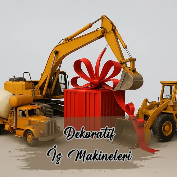 Tüm Dekoratif İş Makineleri ve Endüstriyel Hediyeleri Keşfet
