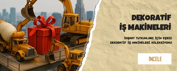 Dekoratif İş Makineleri Endüstriyel Hediyeler