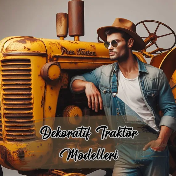 Dekoratif Traktör Modellerini İnceleyin